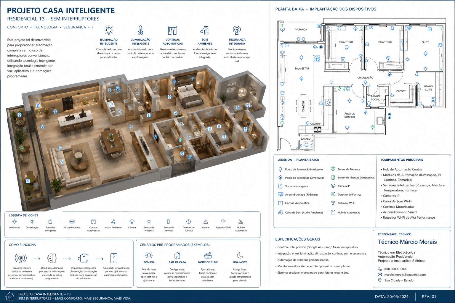 Projeto de automação residencial